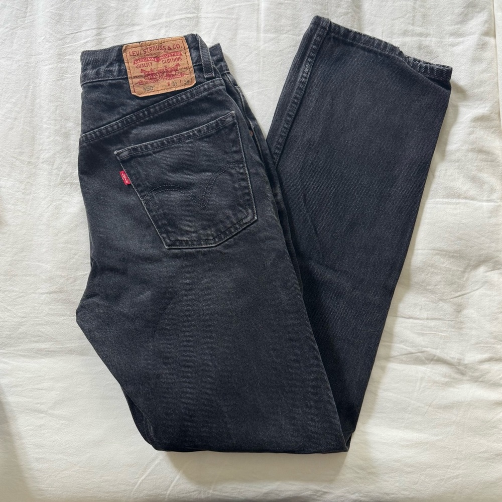 Levi's 550 Men's Black Jeans
